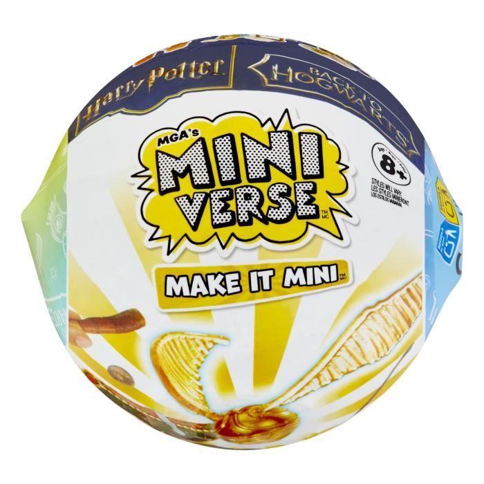 Miniverse - Harry Potter Back to Hogwarts - Boîte complète avec les 15 boules - Jeu de loisir créatif - Dès 8 ans - Non comestible