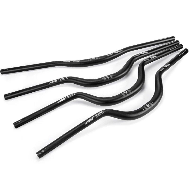 Aluminum Bicycle Handlebar 780mm Rise 120mm Black
