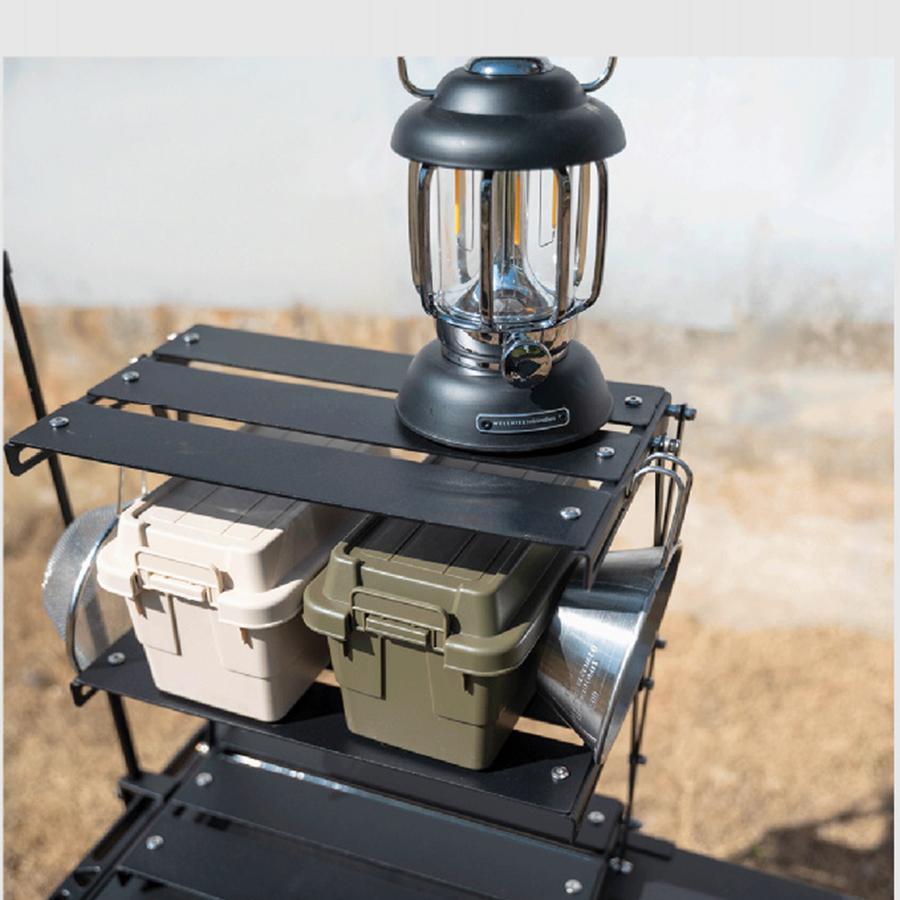 Складная стойка для хранения настольных ПК для кемпинга на открытом воздухе