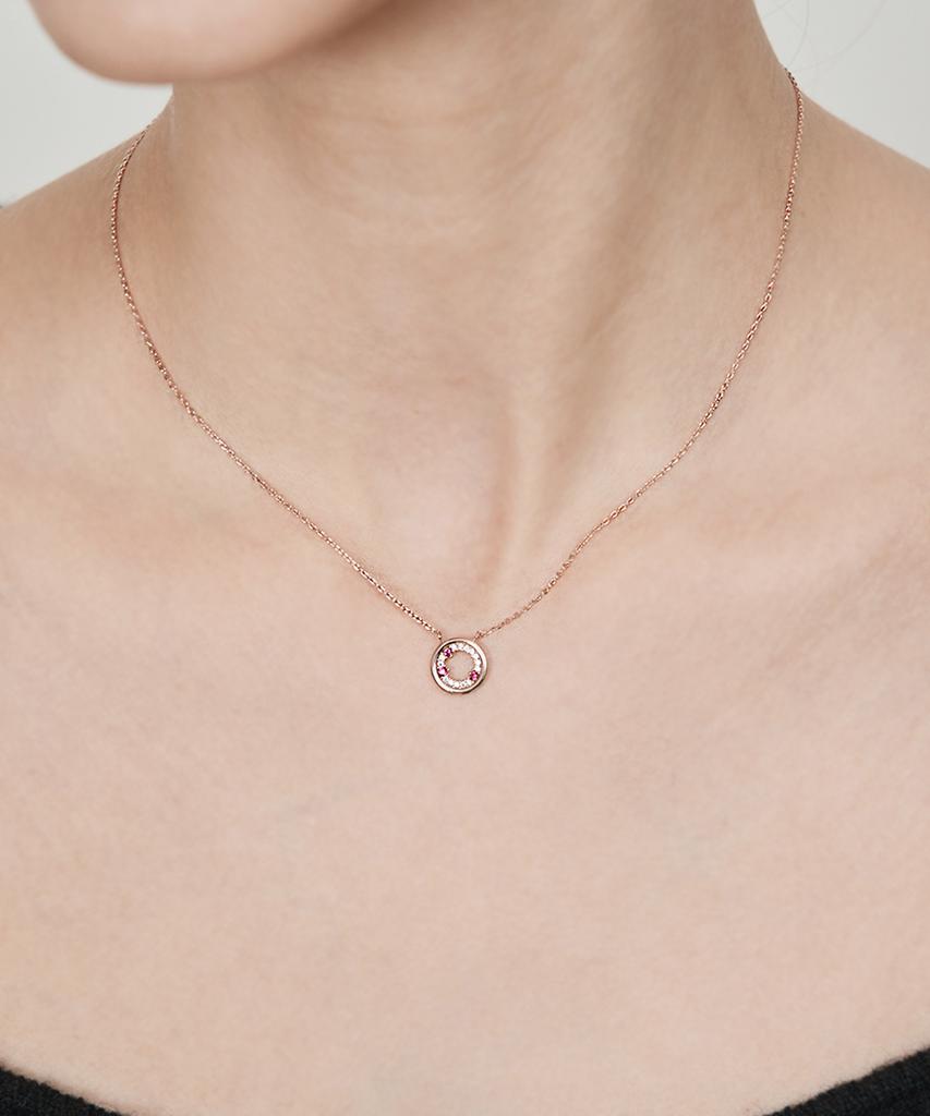 Ожерелье Ellejewelry Blue Point Elbrnn035