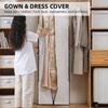 180cm Clothes Dust Cover Garment Suit Dress Jacket Clothes Coat Dustproof Cover Protector Travel Bag Suit Wedding Dress Cover