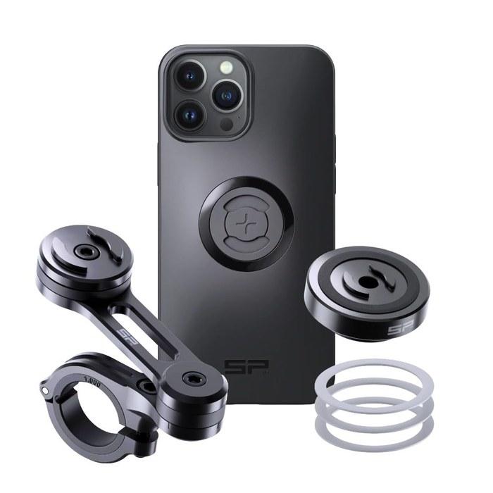 SP CONNECT Moto Mount Pro + iPhone SP CONNECT Phone Case + Anti-Vibration Module Bicycle/Motorcycle Smartphone Holder with Magnetic