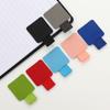Desk PU Leather Notebooks Clipboards Office Accessories Clip Pencil Holder Pen Organizer Pen Clips