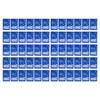 60pcs Reusable Ice Bags Professional Self Absorbing Double Sided Cooler Ice Pack for Lunch Box