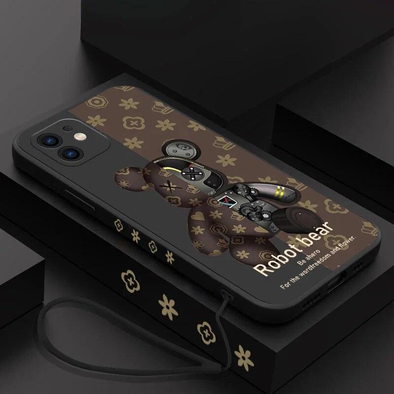 Мягкий модный телефон для Iphone Plus Pro Mini Max 11 12 7 6s 14X13 XR XS 6 8, прямой мягкий чехол из ТПУ