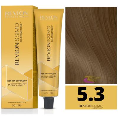 Revlon Revlonissimo Colorsmetique 5,3 Светло-золотистый коричневый 60 мл