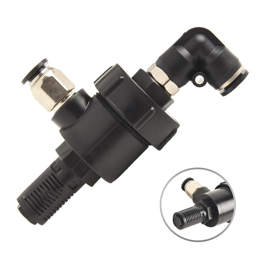 Quick Exhaust Valve Elbow Accessory for Tire Changer Cylinder with Single Way Air Release for Improved Performance