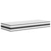 VidaXL Matelas à ressorts bonnell moyen 90x200 cm 372955