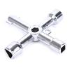 Cross Key Triangle Wrench For Electrical Elevator Cabinet Triangle Square Tool
