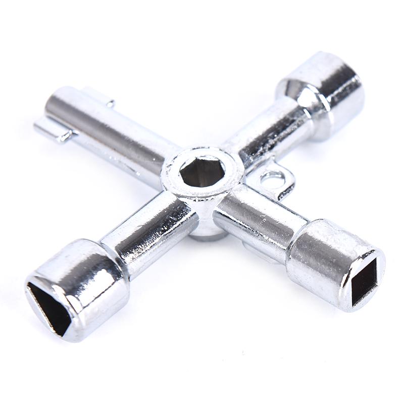 Cross Key Triangle Wrench For Electrical Elevator Cabinet Triangle Square Tool