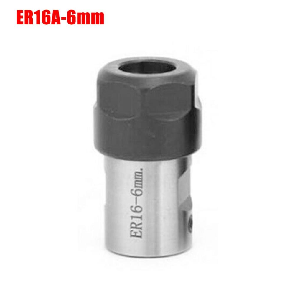 Shaft Collet ER20A-8mm Silver And Black Steel 1 Pcs