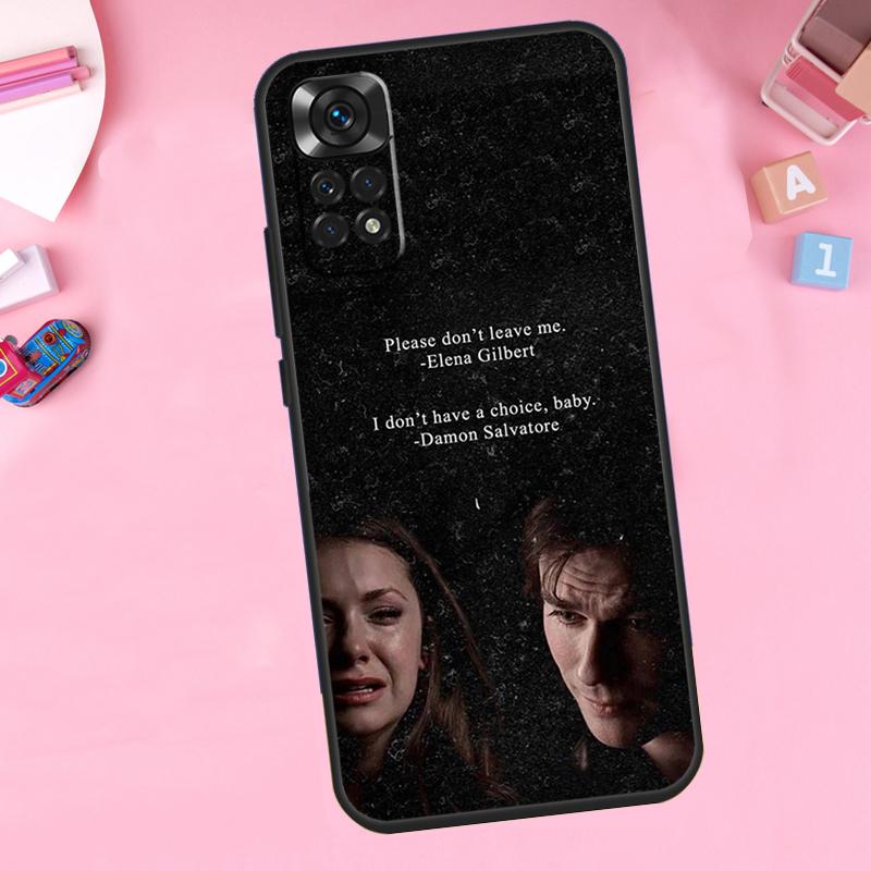 Дневники вампира Дамон Сальваторе Для Xiaomi Redmi Note 13 14 9 10 11 12 15 Pro Plus Чехол для телефона Для Redmi 15 C 14C 10C 12C 13C