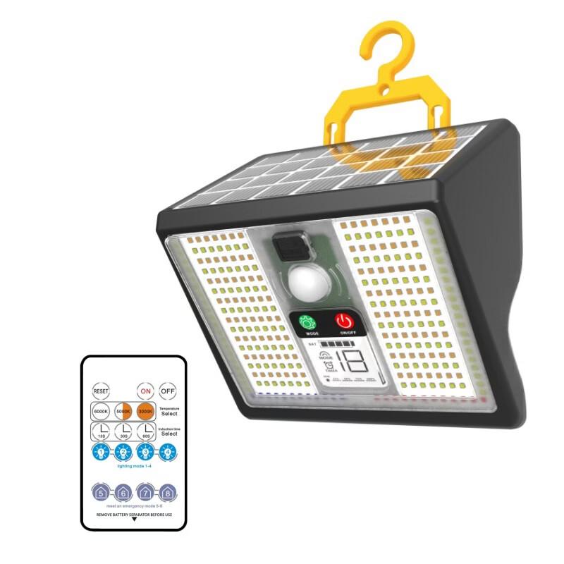 Nufeng Solar Garden Light with Remote & Screen Display