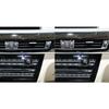 Для BMW X5 X6 F15 F16 14-18 из настоящего углеродного волокна, центральная панель для выпуска воздуха, накладка, аксессуары для салона автомобиля, салон автомобиля