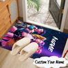 Custom Name KPop Cartoon Carpet, Chair Rug,Area Rug for Office Bedroom living rooms bedroom, Doormat decor Christmas fan gifts