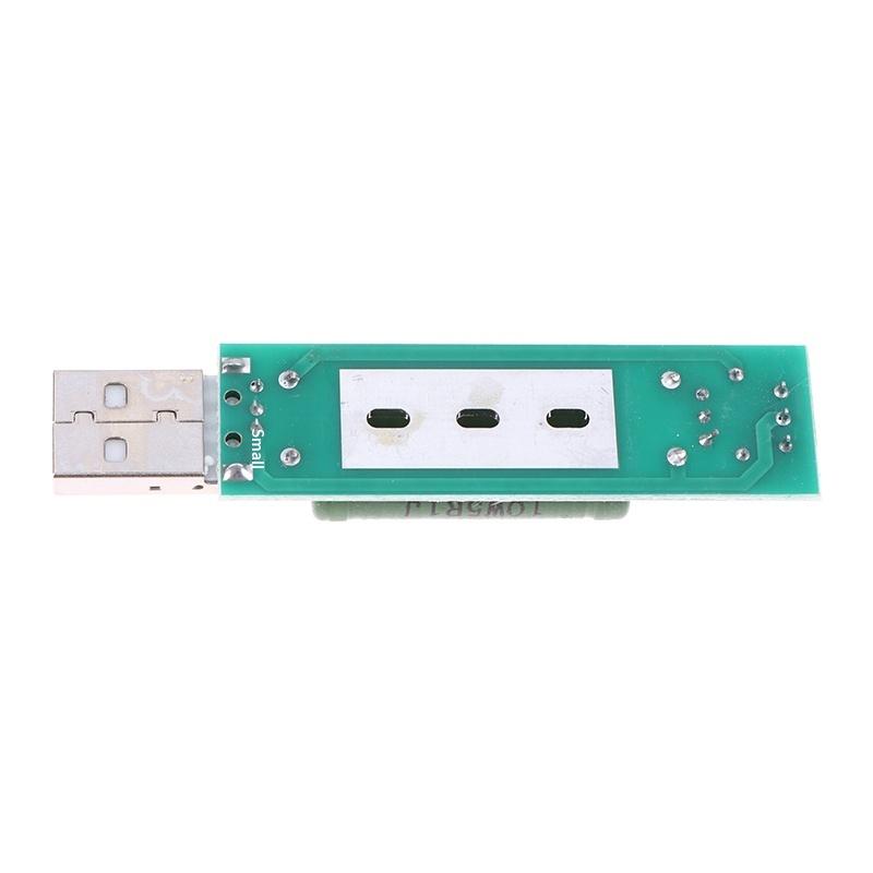 USB-тестер нагрузки Мини-пауэрбанк Резистор разряда С переключателем 2А/1А Модуль тестера сопротивления Цифровой ампервольтметр Тестер