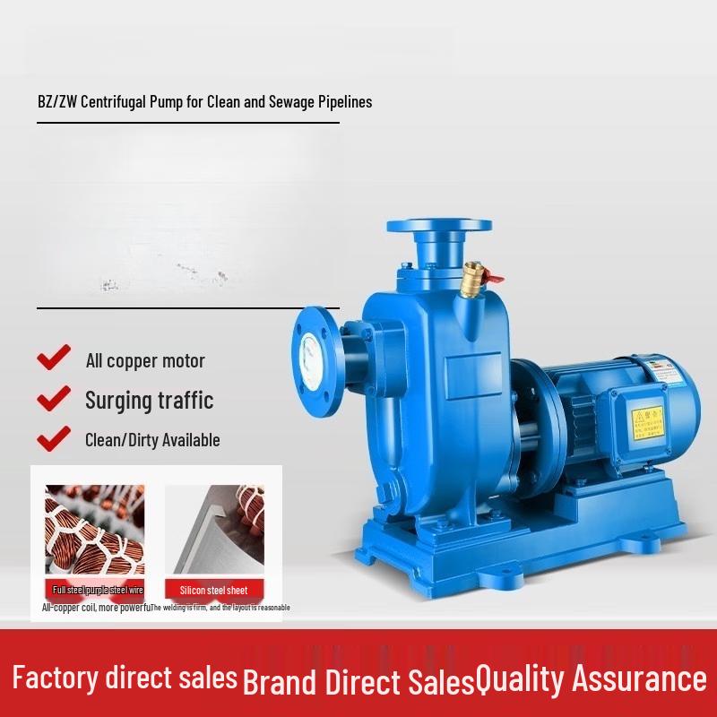 Jundingying 18.5KW 100mm Self-priming Water Pump