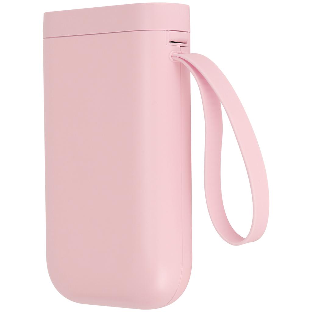 Маленький принтер этикеток, портативный бытовой портативный Bluetooth-принтер для термонаклеек(розовый )