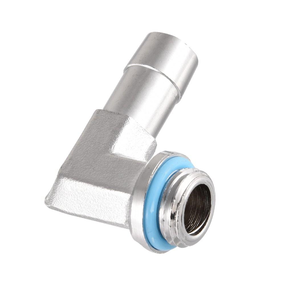 2PCS G1/4 Thread Water Cooling Adapter 90 Degree Hose Connector Durable Hose Adapter PC System
