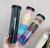 20 Pcs of Korean Ins Simple Hair Rope Women's Hair Elastic Band High Elastic Durable Thick Seamless Hair Ring