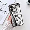 Мягкий чехол для телефона с изображением Оясуми Пунпун для Xiaomi Redmi Note 14 15 Pro Plus 13 12 11S 11T 5G 10 9S 9 Покрытие Защита от падения Fundas