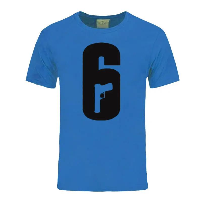 Summer Round Neck T Shirt Tom Clancys Rainbow Six Siege T-shirts Short Sleeve casual tops