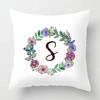 Home Decor Letter Pattern Pillowcase Bedroom Living Room Sofa Cushion Cover