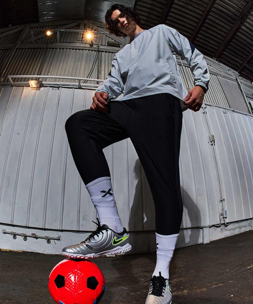 GALEX Sideline Football Cropped Pants Black Ga5753 Bk