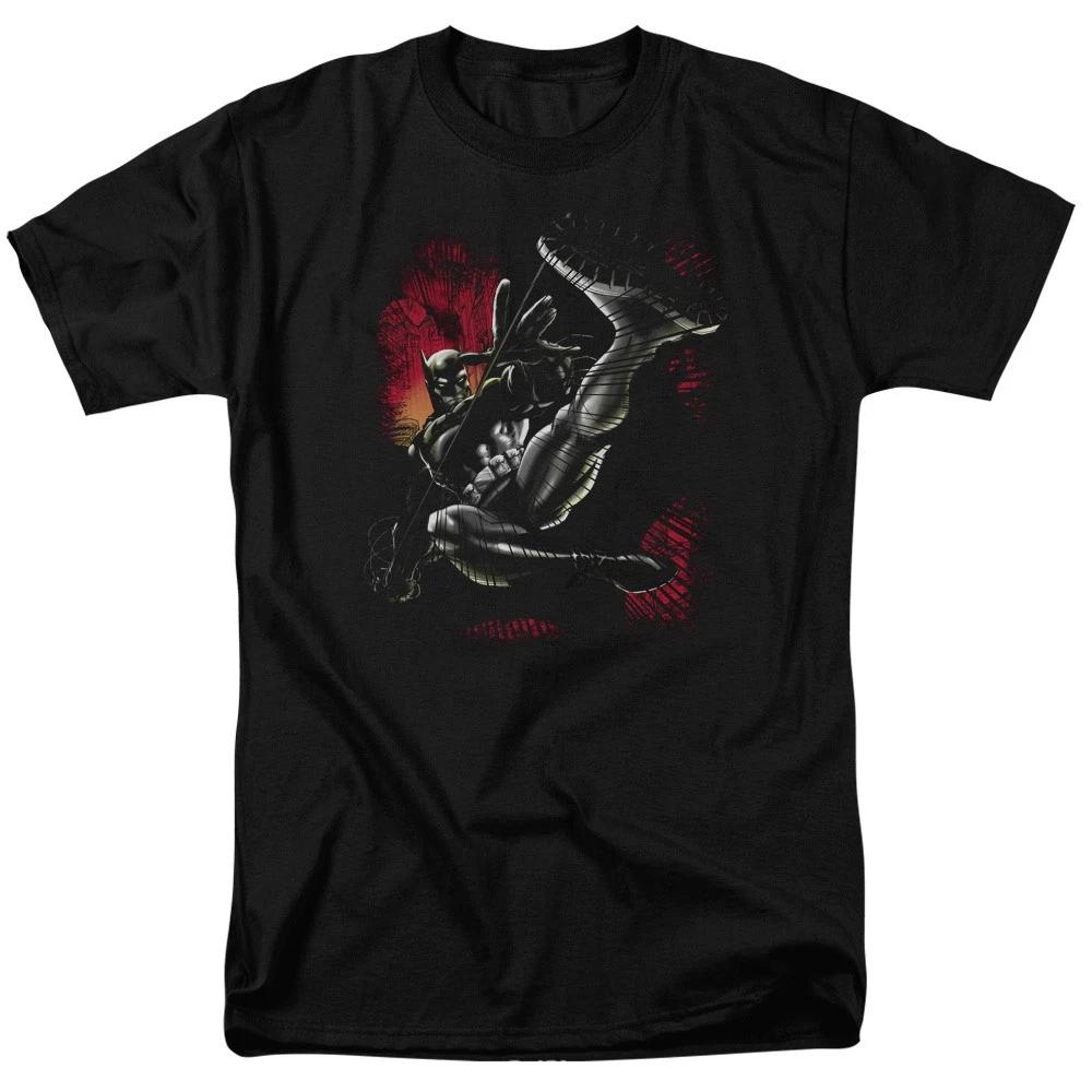 Batman Kick Swing DC Comics Licensed Adult T-Shirt