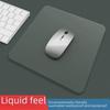 Водонепроницаемый коврик для мыши из жидкого силикона – Без запаха, мягкий и маленький, с поддержкой запястья для офисных столов