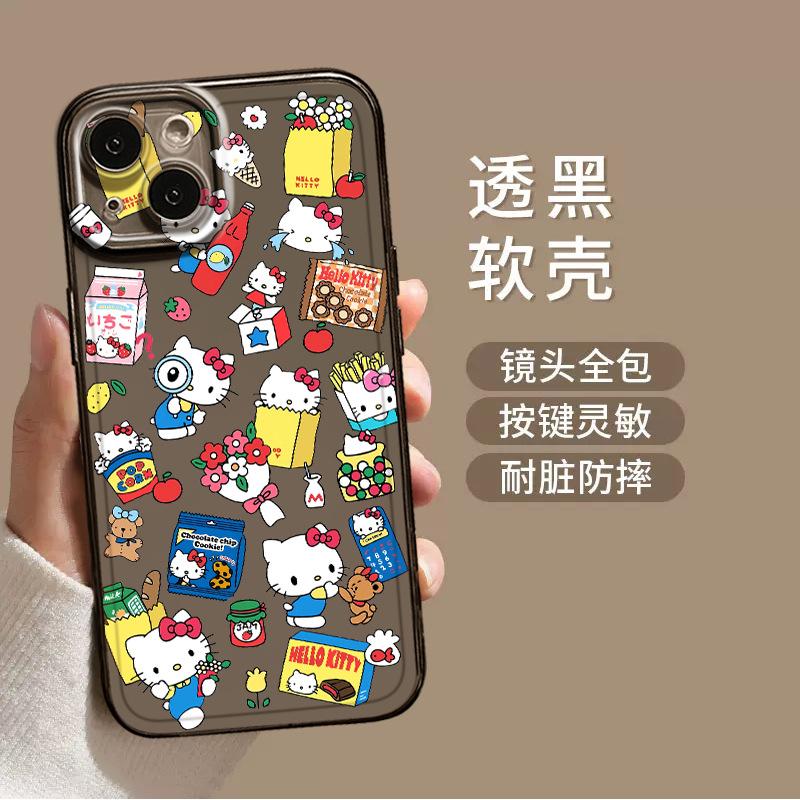 Подходит для чехла на мобильный телефон Apple 11/11promax iphone11 нишевый прозрачный отечественный Huawei p11 Hello Kitty