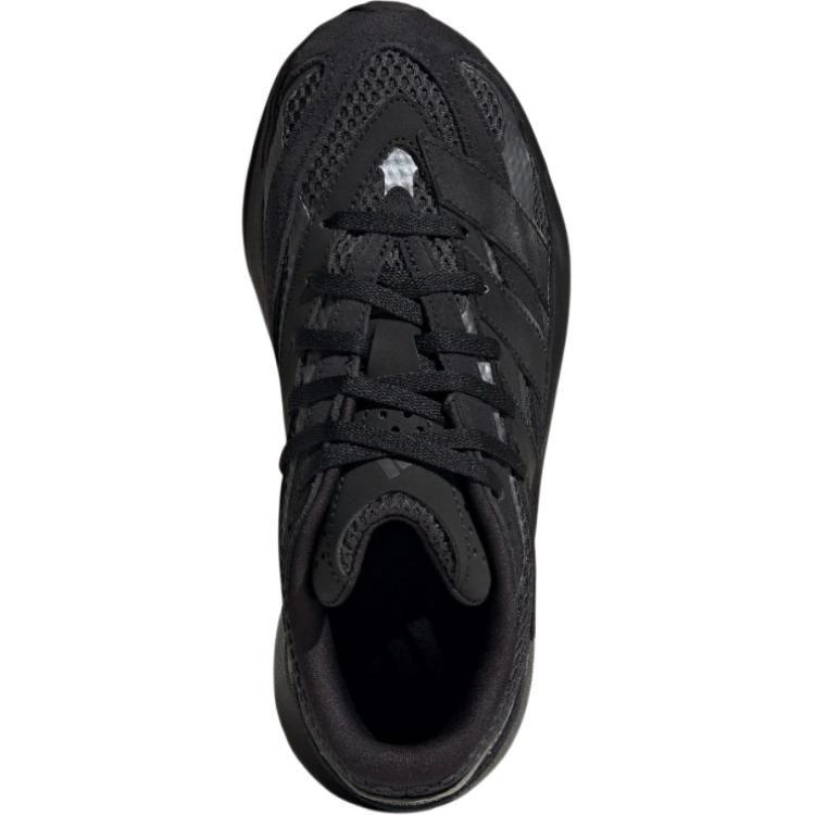 adidas LIGHTBLAZE Дышащие Низкие Детские Беговые Кроссовки Черные JQ4757