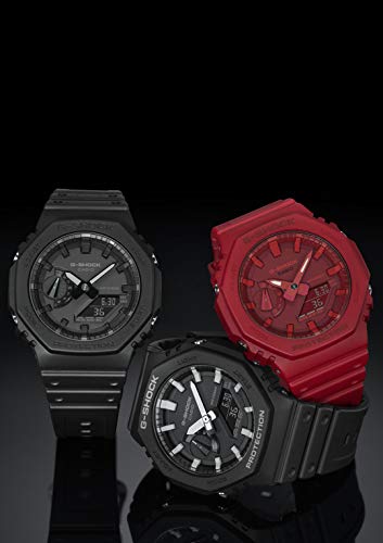 Casio wristwatch G-Shock domestic genuine product carbon core guard GA-2100-4AJF mens red