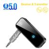 2-в-1 Беспроводной Bluetooth 5.0 Приемник-Передатчик Адаптер 3,5 мм Jack Для Автомобильной Музыки Аудио Aux A2dp Наушники Приемник Handsfree