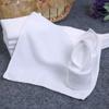 2/6/10Pcs High Quality White Square Kitchen Wash Car Towel Microfiber Cleaning Cloth