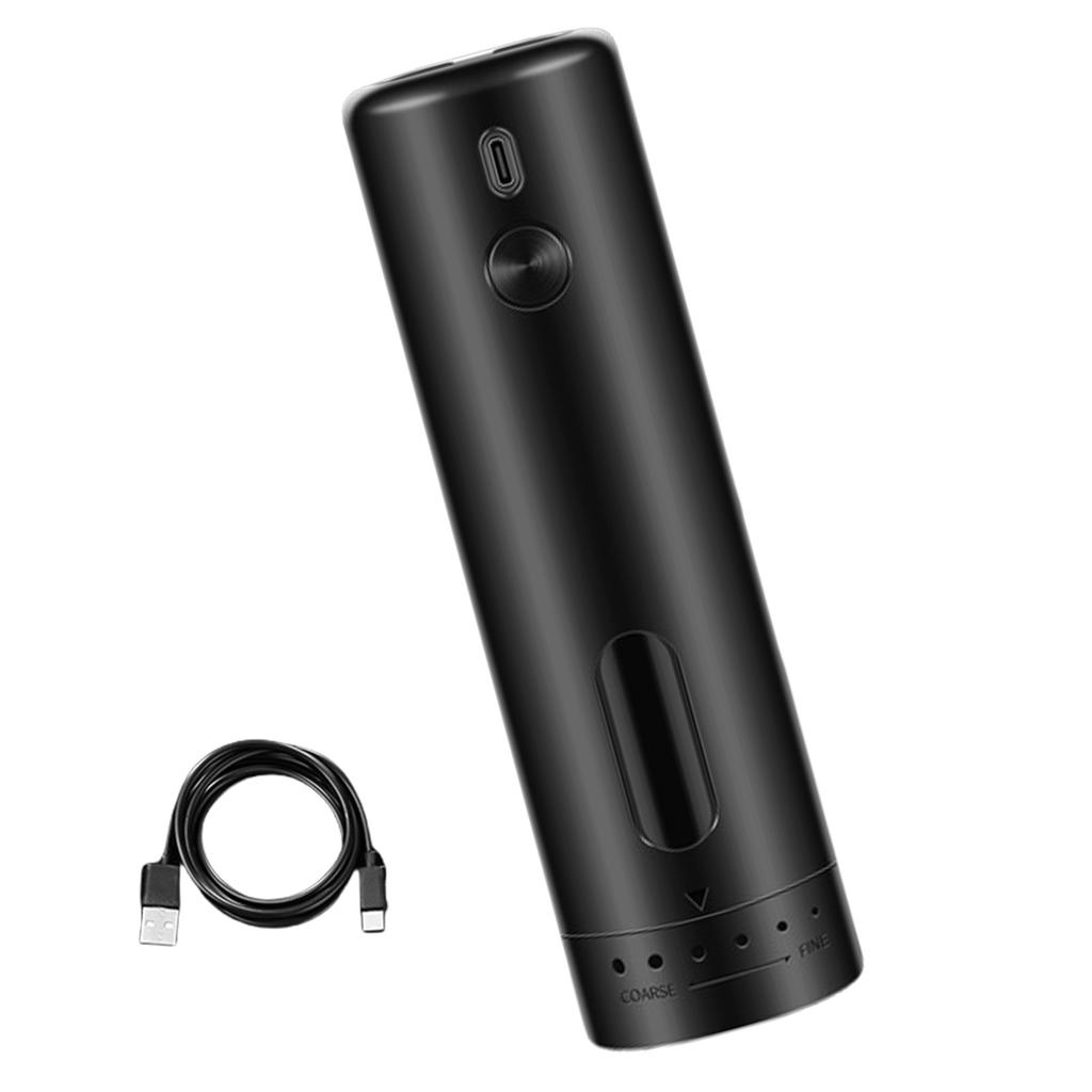 Электрическая мельница для соли и перца, легкая мельница для перца с регулируемой керамической жерновами для любителей кулинарии