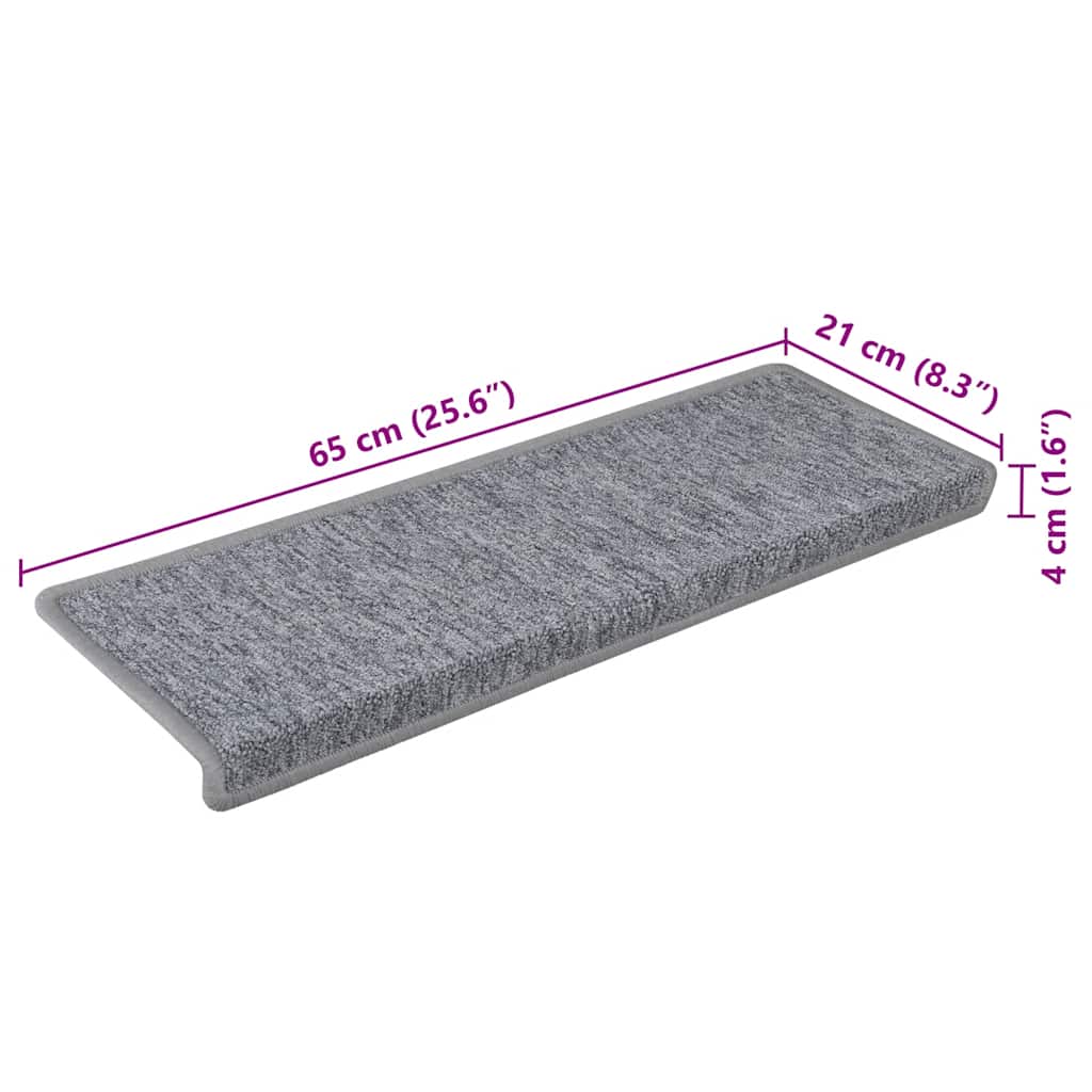 Maty Na Schody 30 Szt. 65X21X4 Cm Biały I Szary