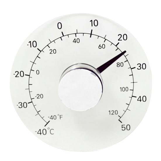 Уличный термометр, водонепроницаемый прозрачный акриловый точный термометр для теплиц, товары для дома