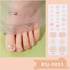 Semi-cured Gel Toe Nail Stickers Four-pointed Star Toe Gel Nail Art Stickers Nail Polish Glue Nail Stickers