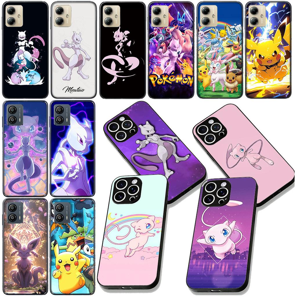 P-Pikachus Mewtwo Mew P-Pokemons Phone Cover for Samsung Galaxy S22 S21 S20 FE Ultra Plus A35 A36 A37 A33 A34 A04 A71 Coque Case