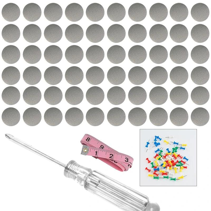 60 шт. Крепежи для обивки крыши автомобиля Пряжка для ремонта отваливающейся ткани крыши Провисающая фиксирующая пряжка Автомобильный интерьер Потолок Фланель