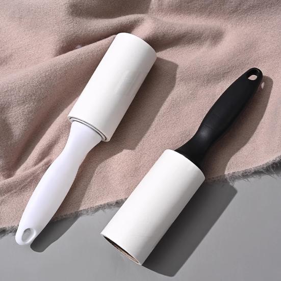 Lint Roller Clothes Furniture Hair Sticker Ergonomic Handle Adhesive Sheets Portable Lint Remover Multipurpose Cleaning Tool