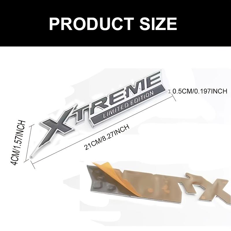 Наклейка на багажник автомобиля ABS XTREME для Land Cruiser Yaris Corolla Vios и Camry Подходит для бокового шильдика кузова