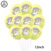 Unicorn Party Banner Garland Standing Unicorn Balloon Kids Girls Birthday Decoration Banner Baby Shower Unicorn Party Decoration