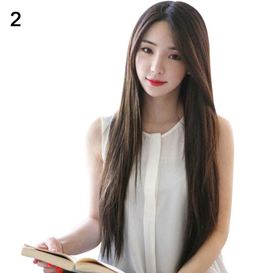 Женский парик с длинными волосами из искусственного материала