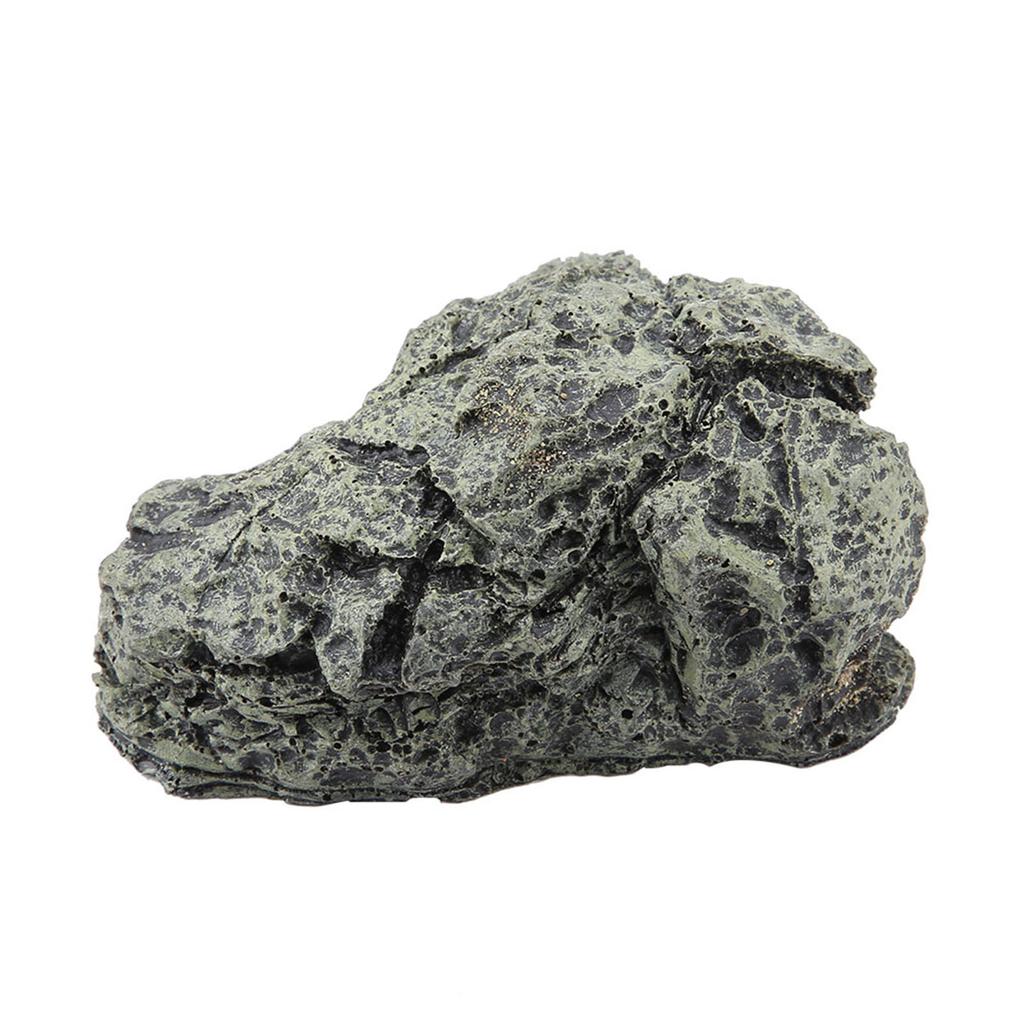 Рыба прячется в пещере Аквариум Черепаха Рептилия греется в укрытии Место обитания Декорация Орнамент