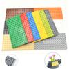5pcs DIY Building Blocks Double Side Base Plate 8x16 Dots Educational Creative Size Compatible with 92438 Toys for Children