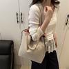 Casual Simple and Versatile Bag Women's 2025 Summer Large-capacity Korean Version Tote Bag Fashion Trend Shoulder Bag