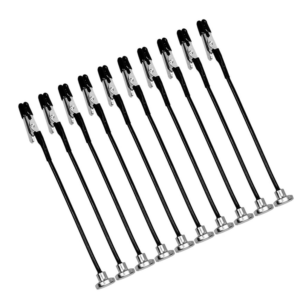 Набор из 10 магнитных зажимов-палочек типа «аллигатор» для покраски гибких моделей и проектов Gunpla