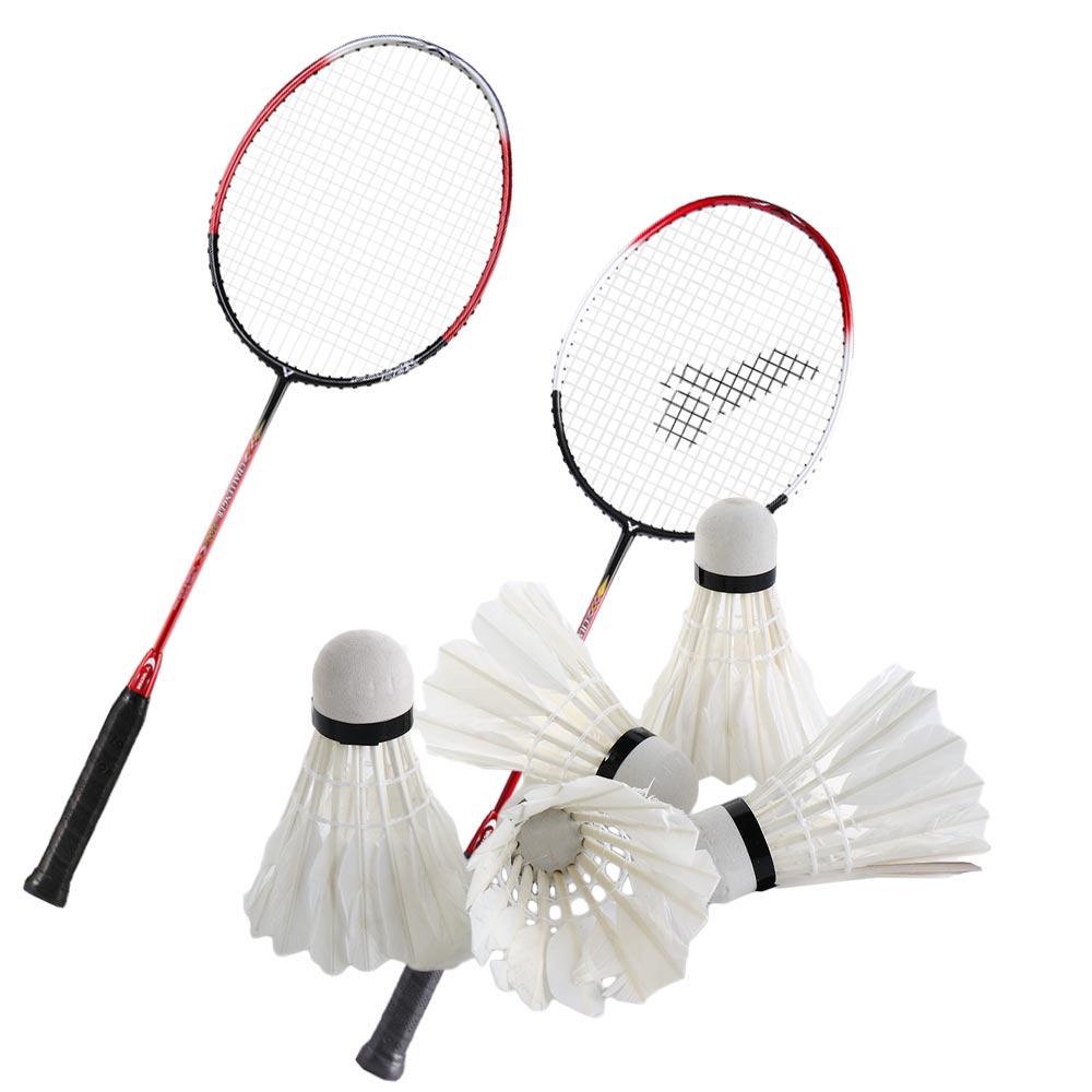 Training Elastic Sports Fitness Game Outdoor Goose Feather Badminton Balls Shuttlecock 12 Pcs